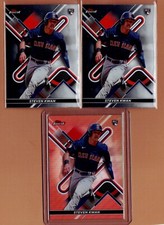 2022 Topps Finest STEVEN KWAN Rookie RC #30 ROSE GOLD Refractor /75 + base