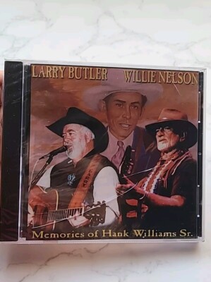 NEW (cracked case) CD Memories Of Hank Williams Sr. Larry Butler Willie Nelson