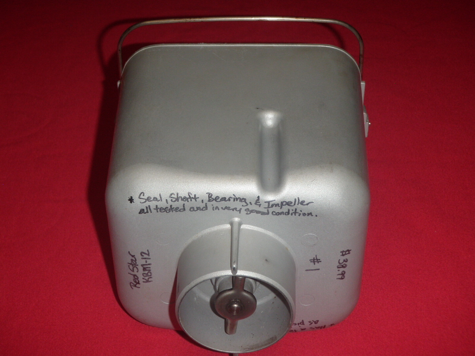 Pan for Red Star Bread Maker Model KBM12 (1) eBay