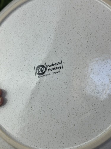 Purbeck Pottery Village Scene Plate - Picture 2 of 4