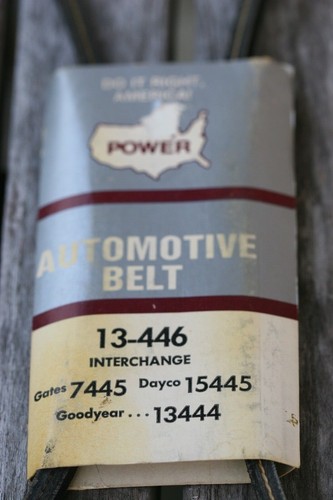 Vintage Automotive Belt Drive V-Belt 13-446 Interchange - Picture 3 of 8