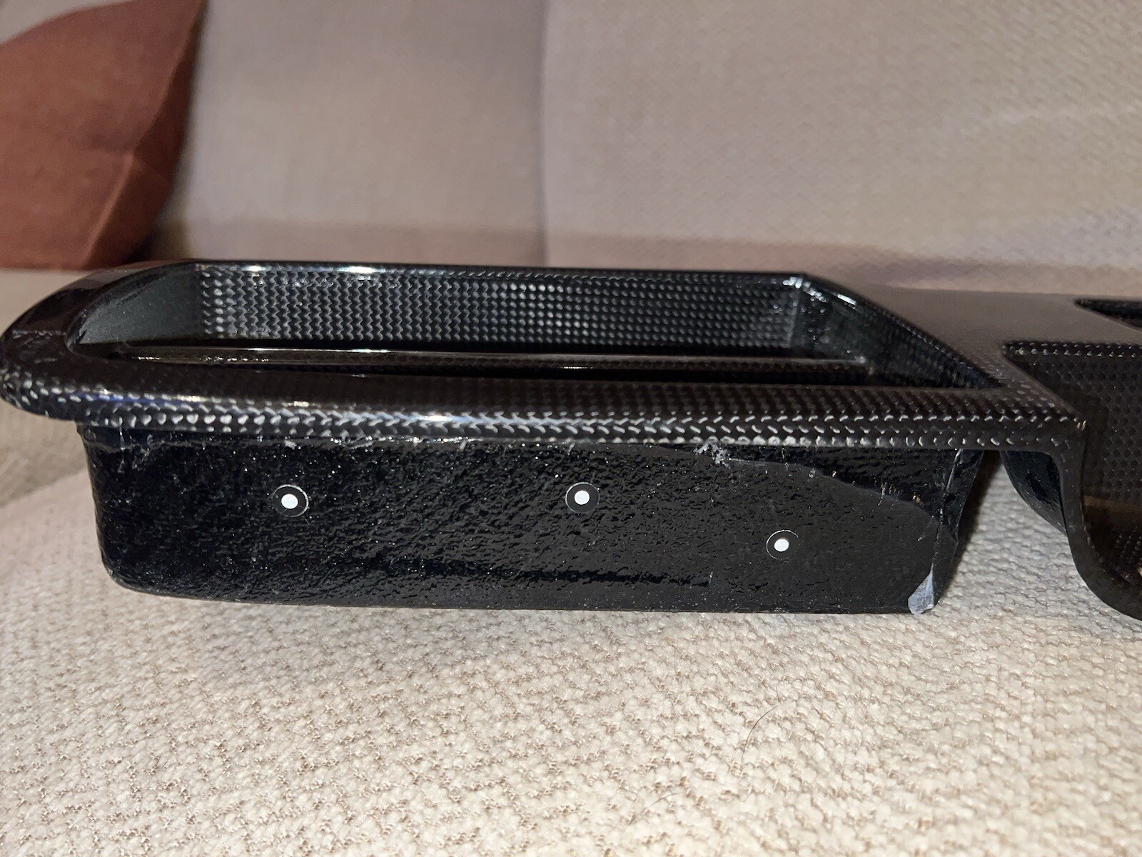 Ferrari 599 Carbon Fiber Console OEM New