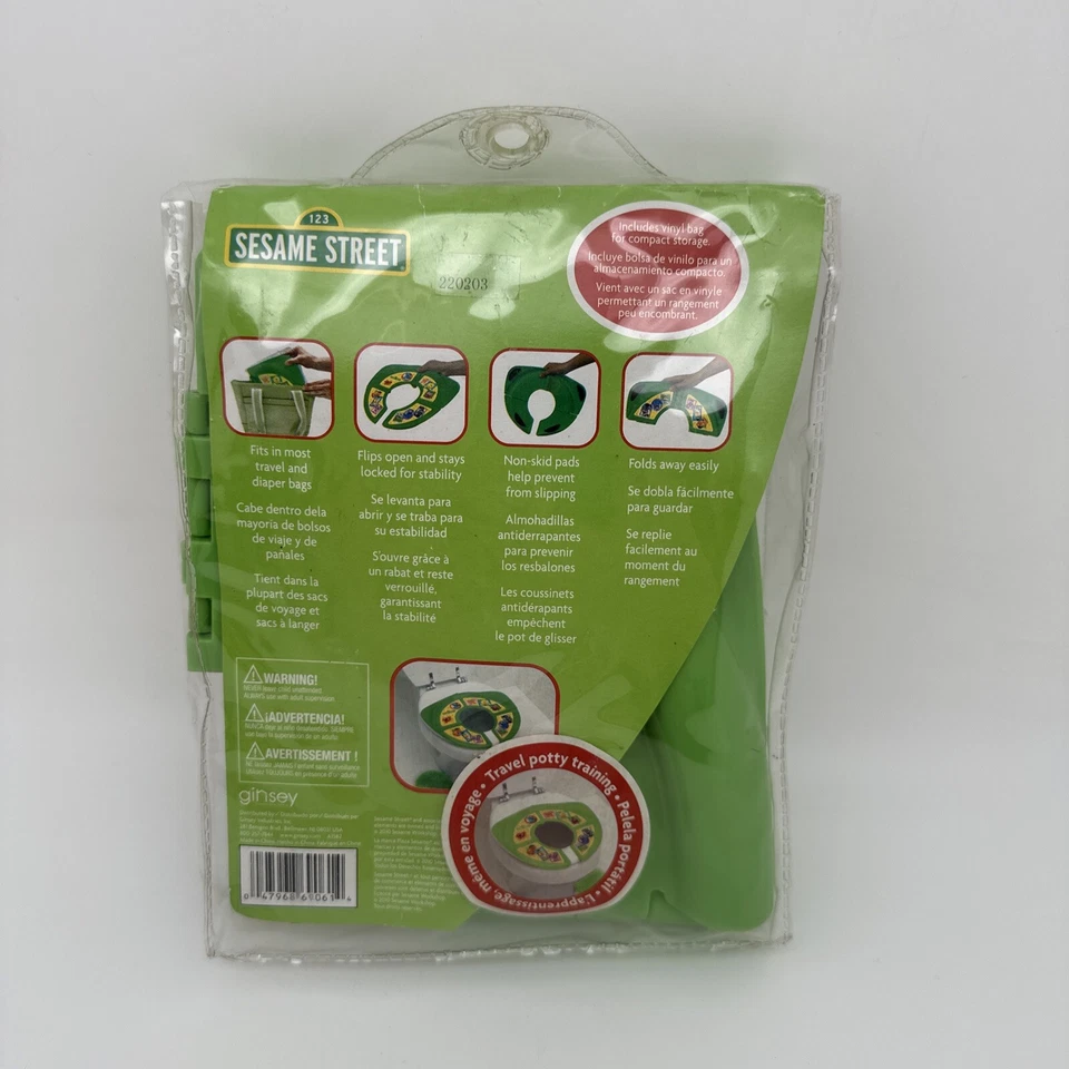 Asiento de viaje/plegable Sesame Street "Framed Friends" - usado...9 Foto 3 de 4