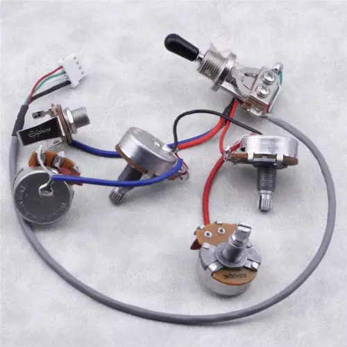 Guitar Prewired Wiring Harness Humbucker Wiring Harness Fits Epiphone LP/SG/DOT