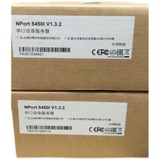 1pcs NEW MOXA NPort 5450I 4-port RS-232/422/485 with Opto-isolated Server