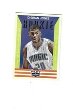 2012-13 Panini Past and Present #186 DeQuan Jones RC  ORLANDO MAGIC