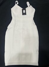 White Mini Spandex Dress