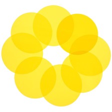 10pcs camera flash gels Photo Color Correction Film red film for