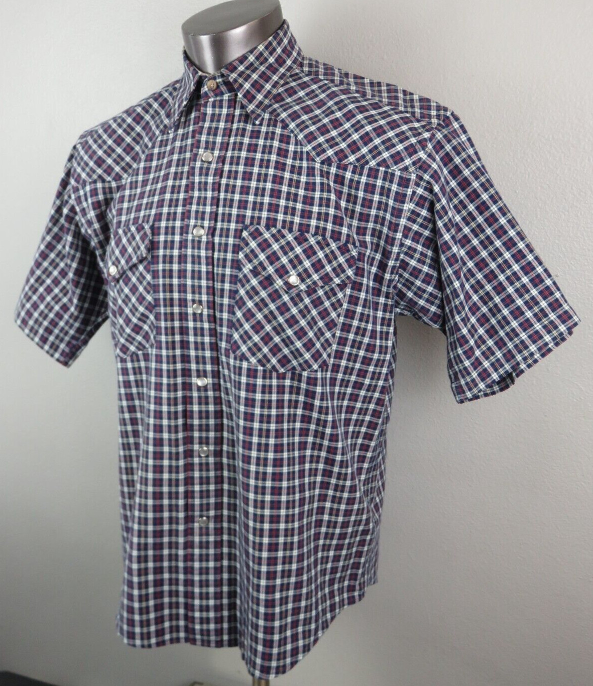 Pendleton Pearl Snap Short Sleeve Button Front Sh… - image 3