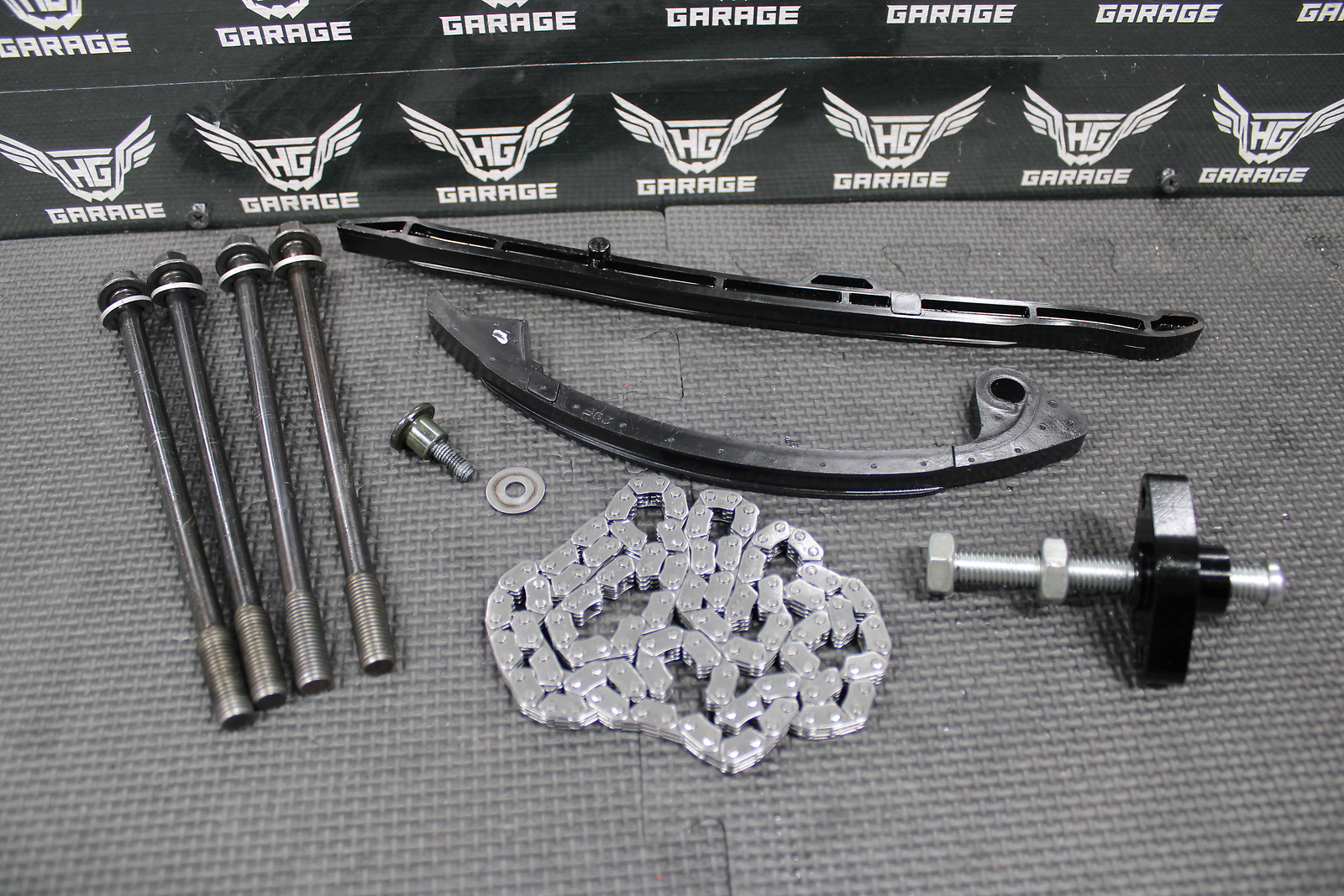 2002 SUZUKI DRZ400 DRZ400E OEM CAM TIMING CHAIN W/ GUIDES TENSIONER