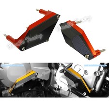 Coperchio motore crash pad cursori rosso per YAMAHA FZ6R FZ6 N/S XJ6 XJ6F XJ6N XJ6S