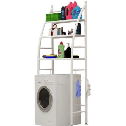 Estantería sobre Inodoro WC Lavadora Ahorra Espacio Almacenamiento Cuarto Baño - Imagen 1 de 5