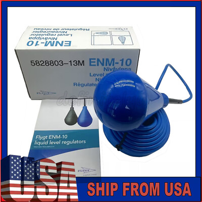 NEW IN BOX ENM-10 43FT / 13 METER FLOAT SWITCH BULB TYPE LEVEL ...