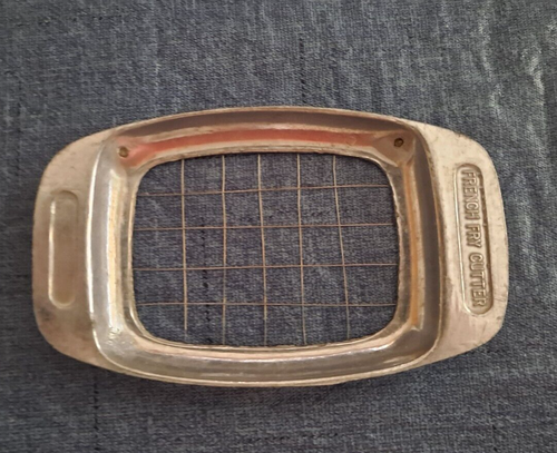 Old Stainless Steel French Fry Potato Cutter - Bild 5 von 7