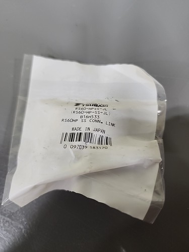 New Tsubaki RS-60-hp-SS-JL Connecting Link #60; SS - Picture 2 of 2