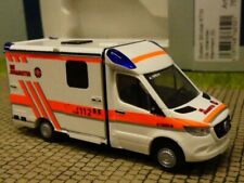 Rietze 76249 Strobel RTW ´18 Feuerwehr Braunschweig Rettungsdienst 1:87 NEU ...