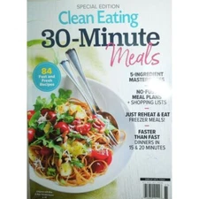 30 MINUTE MEALS clean eating NO-FUSS MEALS fast & easy 5-INGREDIENT MASTERPIECE