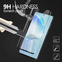 For Samsung Galaxy S10 S20 S9 S8 Plus Tempered Glass Screen Protector Case Cover