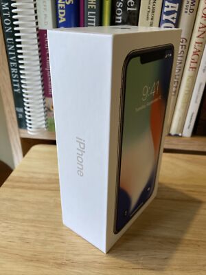 Apple iPhone X 256gb - Case Only Original Retail Box Only - Quick