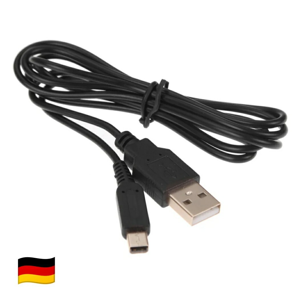 Ladekabel Nintendo 3DS XL 3DS 2DS NDSi DSi XLUSB Kabel Stromkabel Netzteil NEU