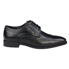 Men's Leather Smart Laced Brogue Dress Shoes TruClothing