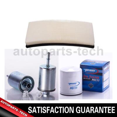 3x Pronto  Engine Oil Filter Air Filter Fuel Filter For Camaro 1998~2002