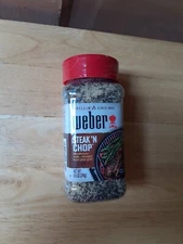 Weber Steak 'N Chop  Seasoning 8.5 oz. Bottle   EXP. date 6-3-27
