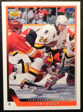 1993-94 93/94 Upper Deck #18 Jiri Slegr Vancouver Canucks