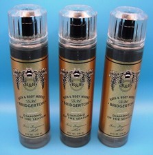 3 Bath  Body Works BRIDGERTON DIAMOND OF THE SEASON Fine Fragrance Mist PEACH