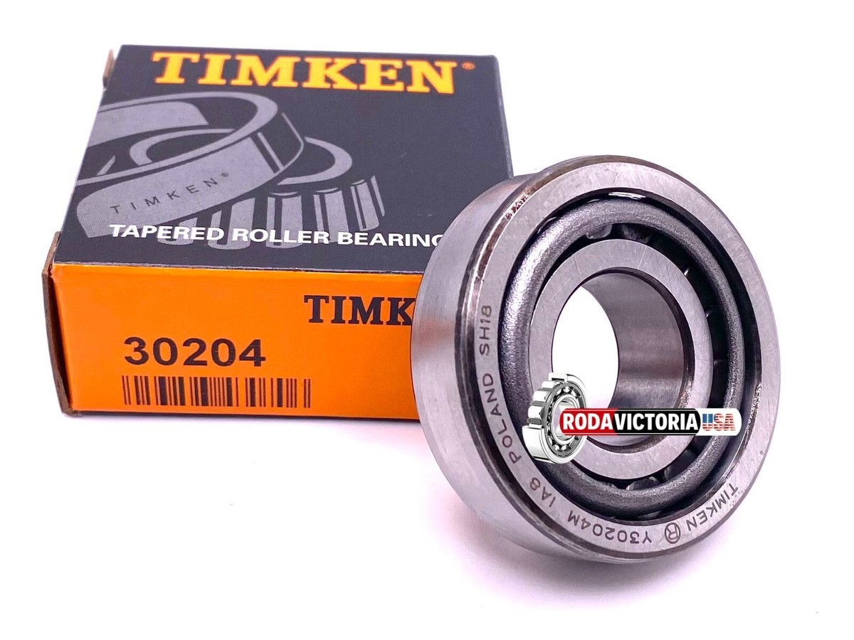 TIMKEN 30204 Tapered Roller Bearings 20x47x15.25 mm | eBay