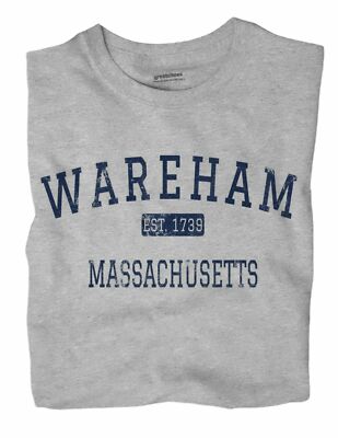 Wareham Massachusetts MA T-Shirt EST