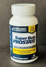 Vitality Super Beta PROSTATE -60 Caplets Total - (FACTORY SEALED) BB: 08/2026