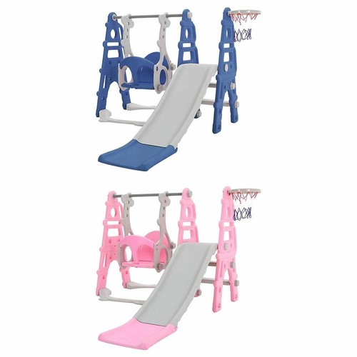 Toddler Garden Swing Slide & Climber Set Kids Baby Indoor Outdoor Playground Toy - Picture 12 of 16