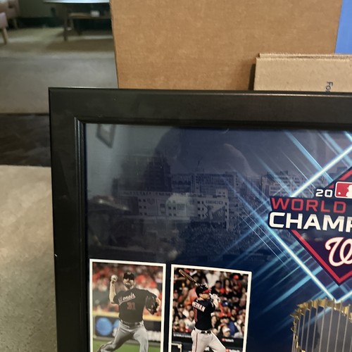 Washington Nationals 2019 World Series Champions Framed 16" x 20" Collage - Picture 5 of 8
