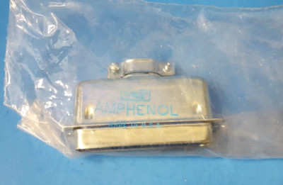 Connector, Amphenol 57-30500-424, 50 contacts, Plug,Solder, Male Micro D Ribbon