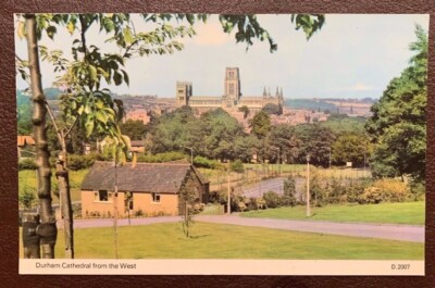  Durham Kathedrale aus dem Westen unbespielt   