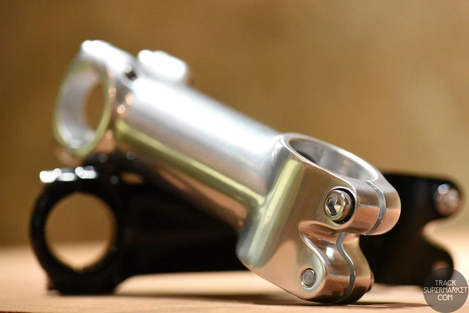 NITTO UI-75 STEM Track/MTB - 25.4mm Clamp Silver/Black 60 70 80 90 100 110 120 - Image 2 of 4