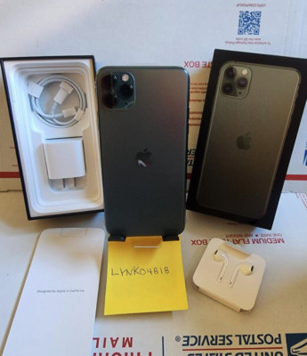 Apple iPhone 11 Pro Max 256GB Midnight Green for (At&t) A2161 MWFH2LL/A OPEN BOX