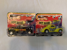MAJORETTE Lot of 2 In Package Vintage Diecast France 1980s Hot Rods 1/43 NIP BP
