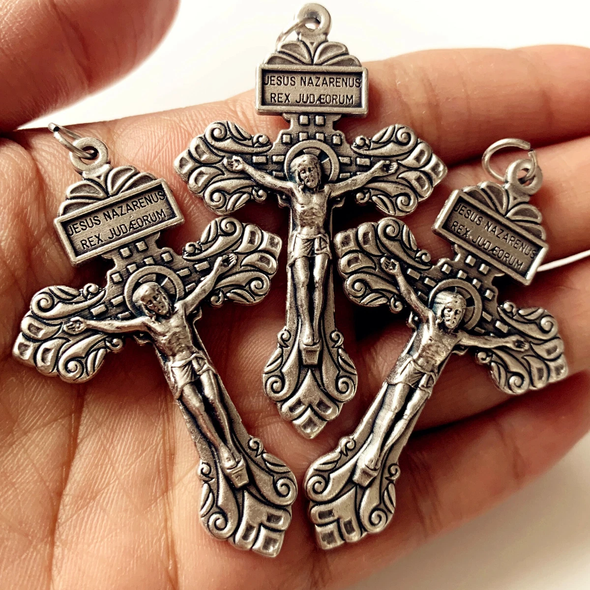 Sterling silver rosary parts sale