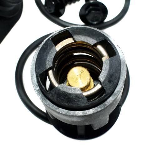 87Deg Thermostat W/ Coolant Water Flange For VW Bora Golf Polo Seat 032121121B - Picture 7 of 10