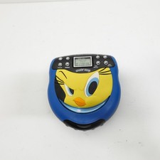 Looney Tunes Tweety Bird JS-5100 Portable CD Player ESP Anti-Shock Tested