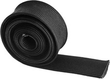 10ft Heat Sleeve Adjustable Heat Shield Sleeve Black 13mm12for Car Wire Loom