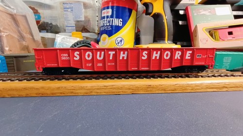 Acoplador de nudillos cabeza escala Athearn góndola South Shore 50' HO coche #3835 N/B | Condition: Used