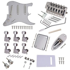 ST Kit complet de guitare électrique de style DIY Kit d'accessoires incluant Pickg précâblé DY9