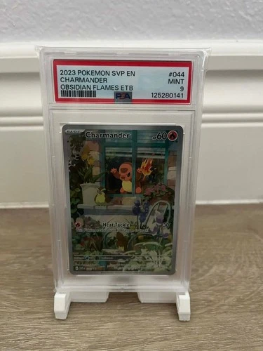 Pokemon Charmander SVP044 Obsidian Flames ETB Promo Card PSA 9 Mint