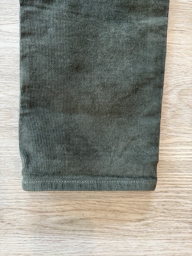 J.Crew 484 Slim Fit Men's Corduroy Pants Green Size 31x30 - Picture 11 of 17