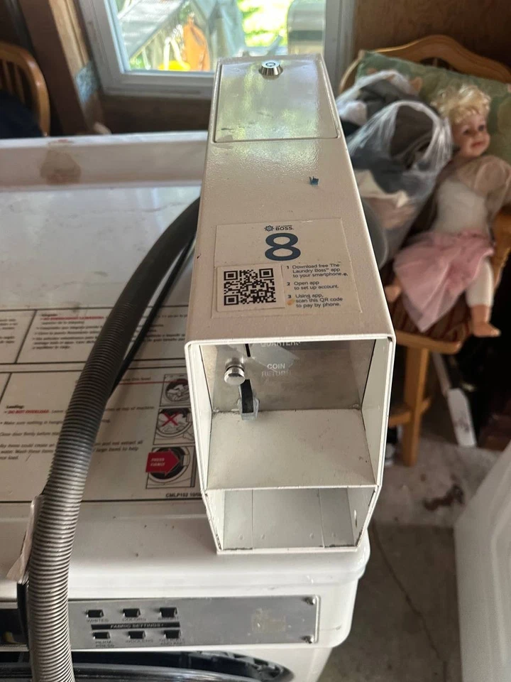 Entrega gratuita (IL) Maytag MAH22PDBWW10 lavadora de carga frontal comercial       Foto 2 de 4