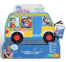 Ms. Rachel Tummy Time Activity Bus Toy New with Box