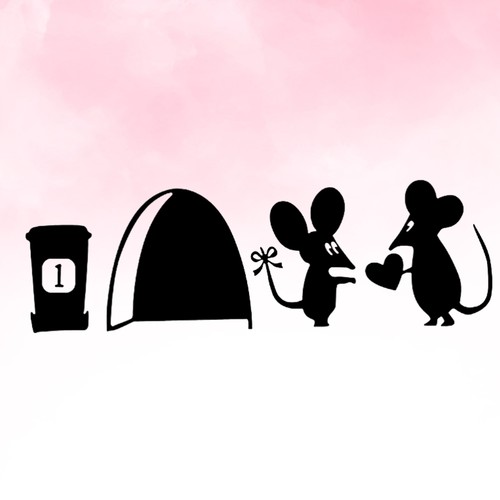 5 Pcs Toilet Sticker Wall Decals Kids Seat Lovers Washroom Stickers